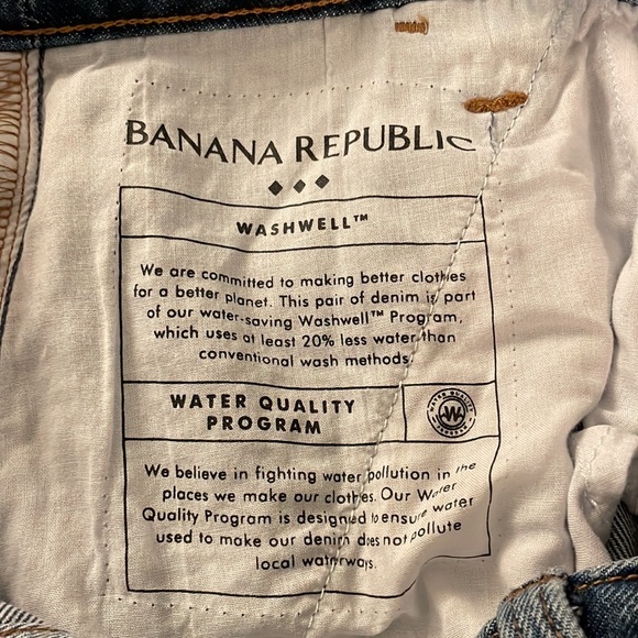 Banana Republic LUXE HIGH-RISE WIDE-LEG JEAN NWT - Picture 7 of 7